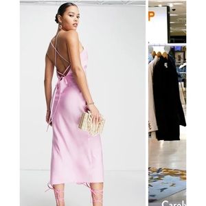 ASOS dress pink with tags